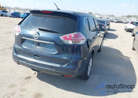 2016 Nissan Rogue S из США, поврежденный, VIN 5N1AT2MV6GC847204